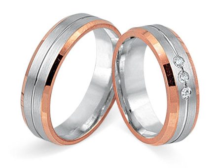 Trauringe 333 Bicolor