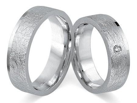 Trauringe 585 Weißgold