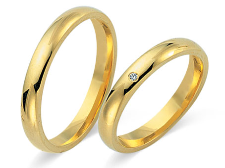 Trauringe 585 Gelbgold