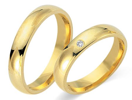 Trauringe 585 Gelbgold