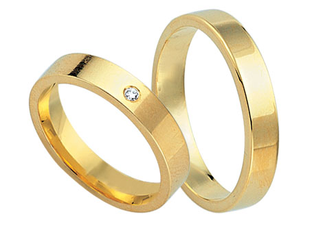 Trauringe 333 Gelbgold