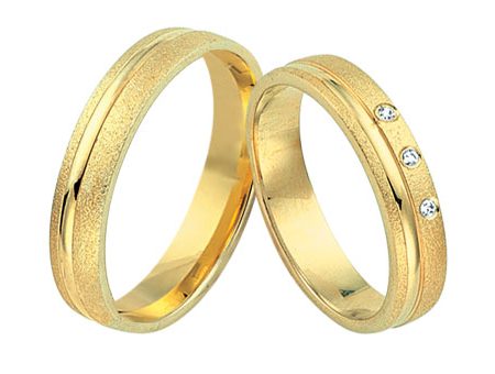 Trauringe 333 Gelbgold