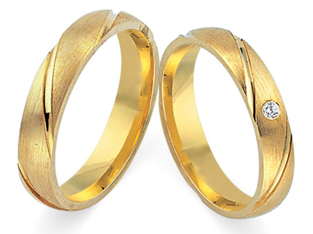 Trauringe 333 Gelbgold