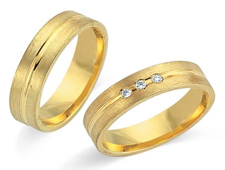 Trauringe 333 Gelbgold