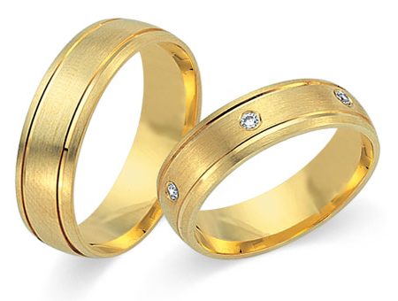 Trauringe 333 Gelbgold