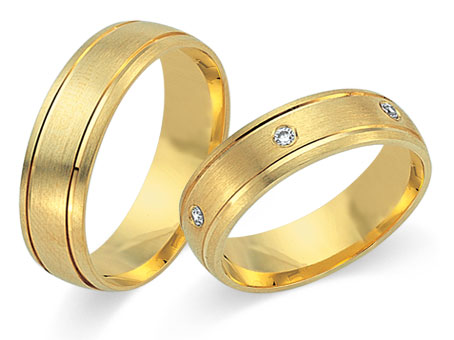 Trauringe 333 Gelbgold