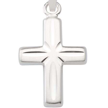 Kreuz Anhänger aus Silber