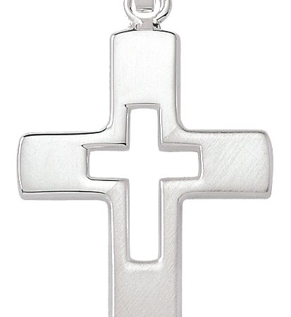 Kreuz Anhänger aus Silber