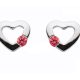 Silber Motive Ohrstecker Herz